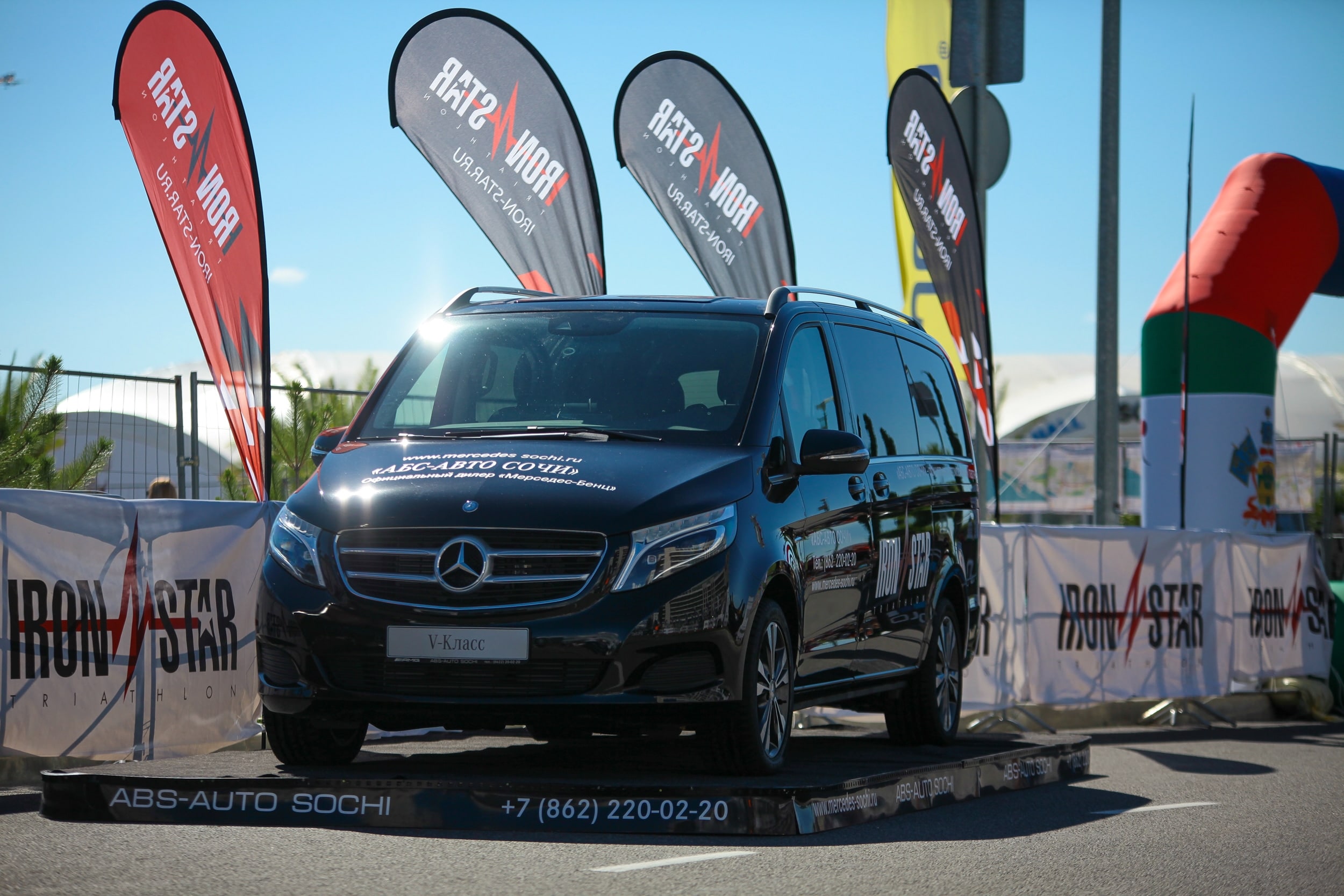Mercedes-Benz has become an official automotive partner of the IRONSTAR