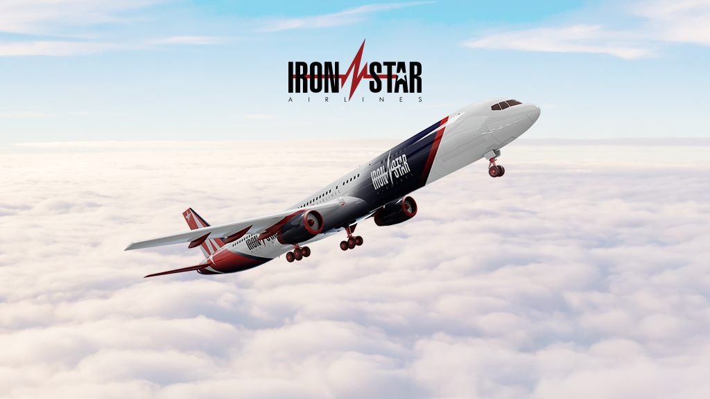 IRONSTAR Airlines aircraft