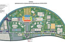 ОГРАНИЧЕНИЕ ДВИЖЕНИЯ ТРАНСПОРТНЫХ СРЕДСТВ НА ВРЕМЯ ФЕСТИВАЛЯ ЛИГА ТРИАТЛОНА & IRONSTAR МОСКВА ЛУЖНИКИ 2025